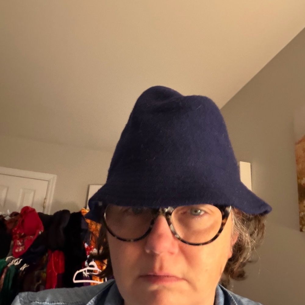 Navy Blue Bucket Hat